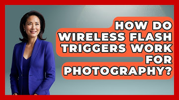 How Do Wireless Flash Triggers Work For Photography? - Image Review Studio