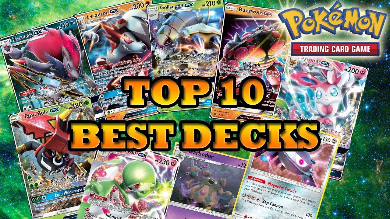 TOP 10 BEST DECKS IN STANDARD (W/ DECKLISTS) POKEMON TCG (BREAKTHOUGH