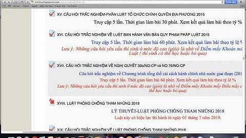 MÔN KIẾN THỨC CHUNG CÂU HỎI TRẮC NGHIỆM NQ 30C