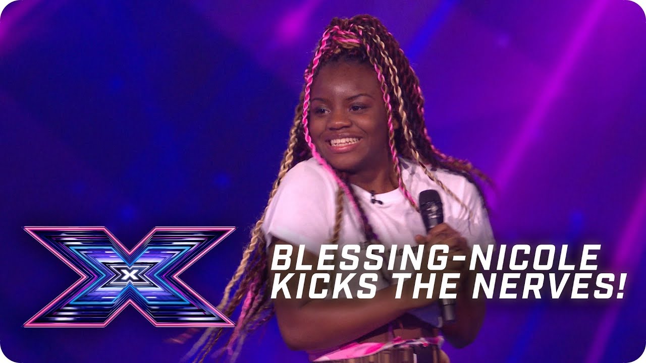 Blessing-Nicole kicks the nerves!  | X Factor: The Band | Arena Auditions