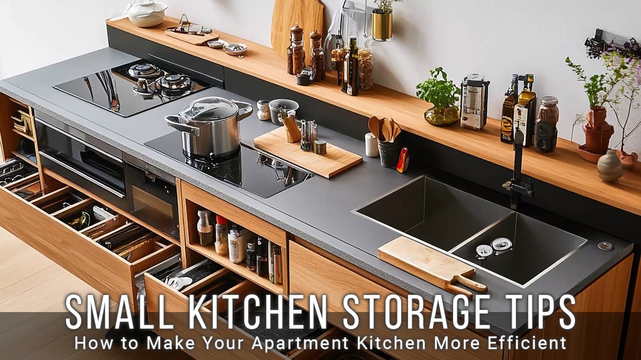 Small Kitchen Storage Tips: How to Make Your Apartment Kitchen More ...