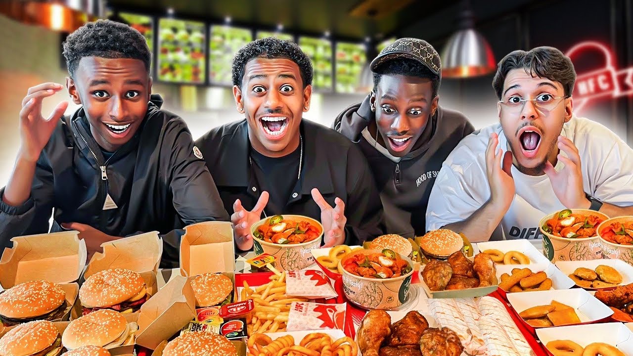 Ik Bestelde Het HELE Menu Van De HFC 🐔 *€218*