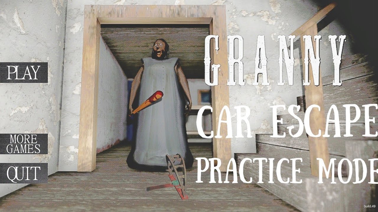 Granny / Granny Chapter 1 / Car Escape Full Gameplay / Practice Mode # ...