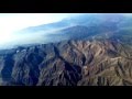 Hindu Kush Mountains aerial view near Kabul