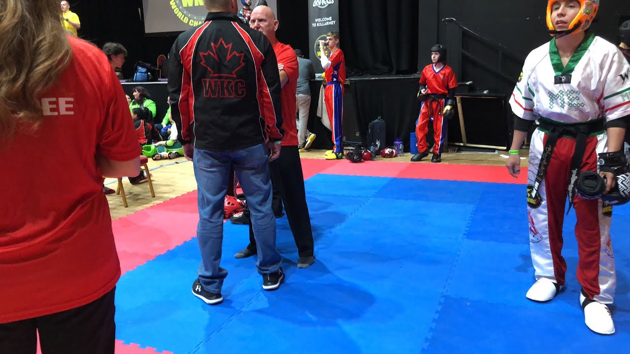 2022 WKC World Championships 1517 Boys Open Weoght YouTube