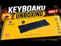 Keyboard Unboxing Part1|| Tech With Ram||#tech #trending