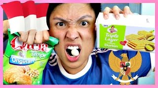 TRYING INDONESIAN SNACKS! PT  2