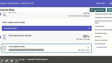 Edgenuity - How to View Progress