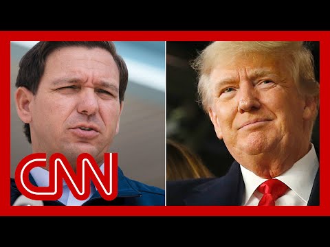 Ron DeSantis could be a threat to Donald Trump's campaign.