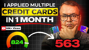 Does Applying Multiple Credit Cards HURT Your CIBIL Score? | Every Paisa Matters