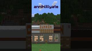 Dunkin' Donuts Build Time Lapse | Minecraft Survival | Full Livestream on my Channel