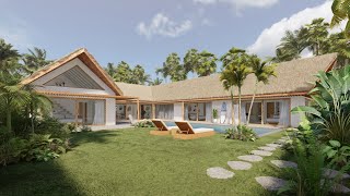 Bali - Villa Bela Sulu Architectural Real Estate Animation
