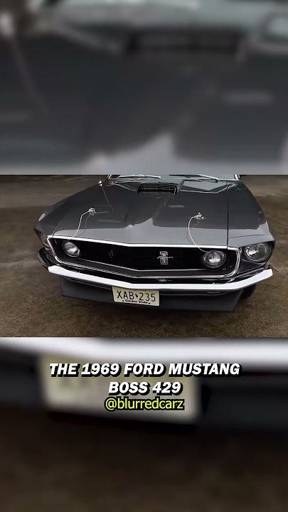 Mustang BOSS 429 1969 - Mobil Otot yang Membuat JOHN WICK Terkenal