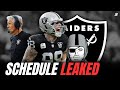 RAIDERS 2025 SCHEDULE RELEASE LEAKED + VIDEO REACTION