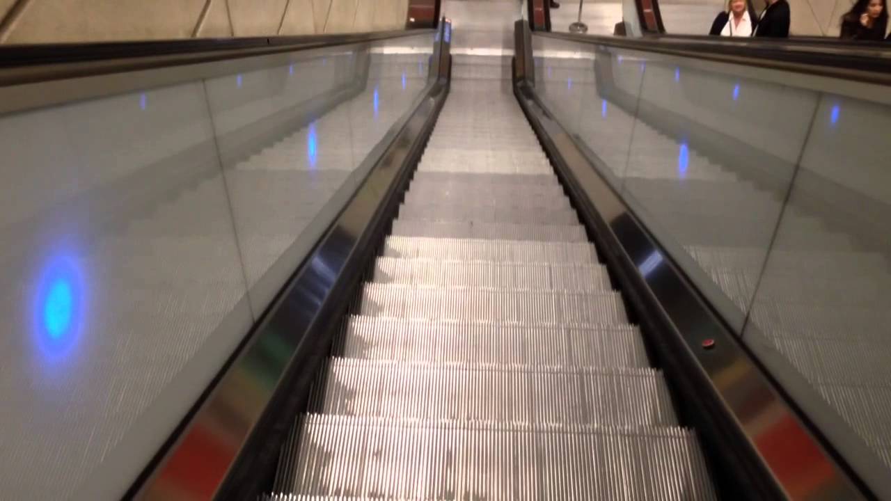 O&K and KONE Escalators at Canary Wharf