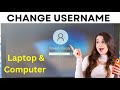 Laptop me Profile Name Kaise Change Kare | How to Change Username in Windows 10
