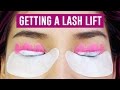 Getting A Lash Lift!  TINA TRIES IT