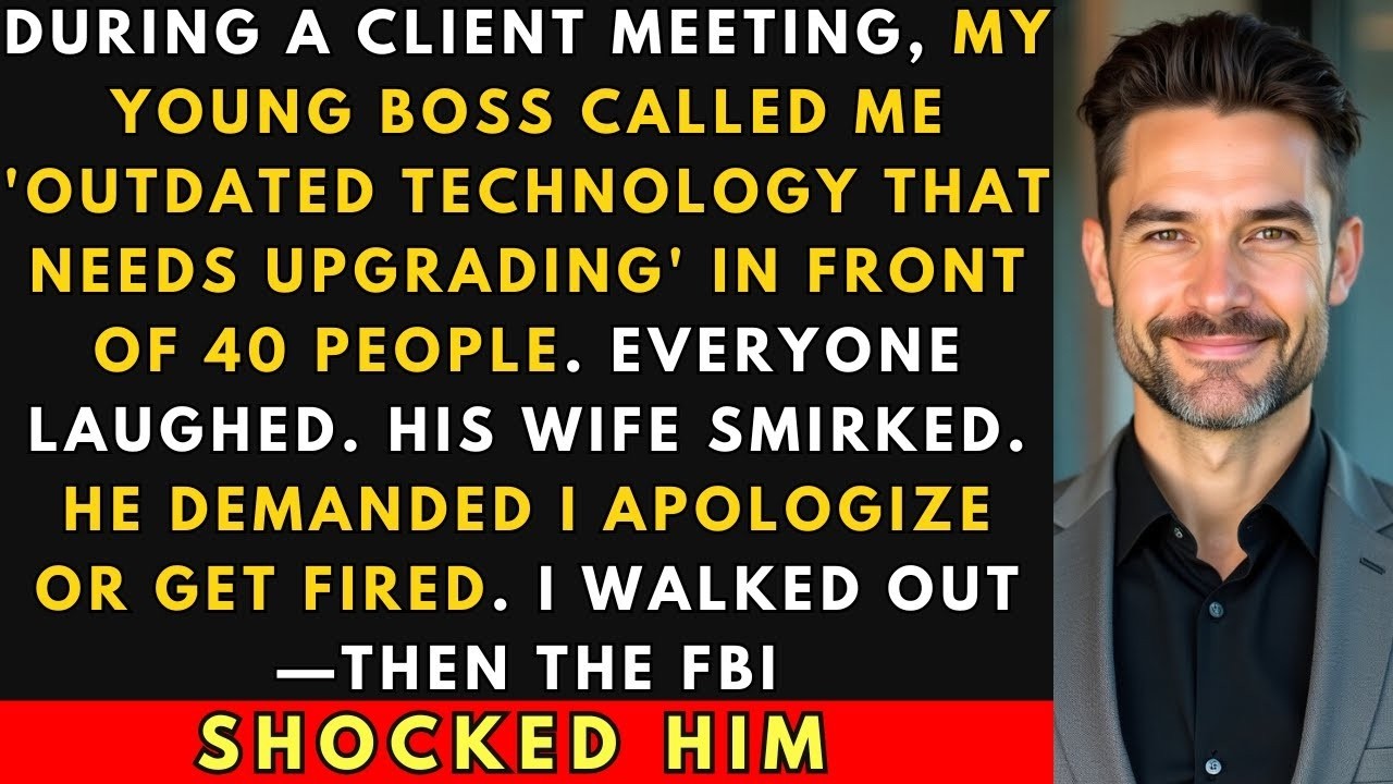 Called Me Obsolete at the Meeting — The Investigation Left Him Speechless | Corporate Revenge