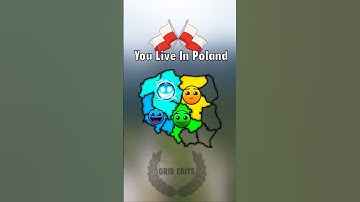 You Live In Poland | #history #geography #shorts #viral #subscribe #map #europe