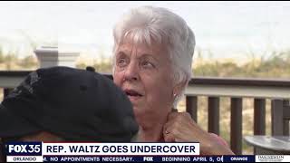 Mike Waltz Goes "Undercover" at Flagler Beach Oceanside Beach Bar & Grill