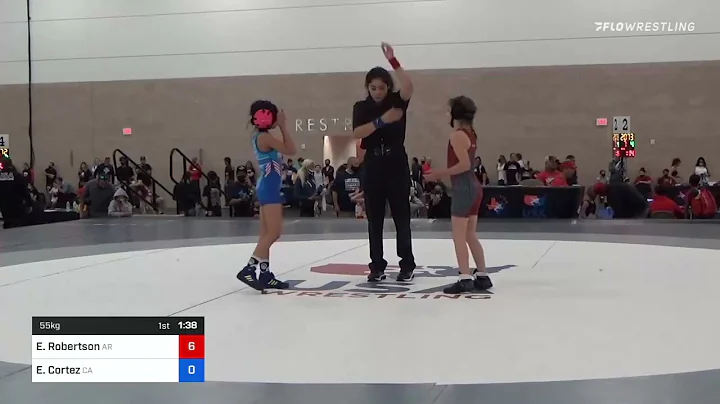 55 Kg Consi Of 4 - Eleora Robertson, AR Vs Evelyn ...