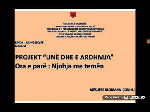 Gjuhë shqipe 6. Projekt: Une dhe e ardhmja. - YouTube