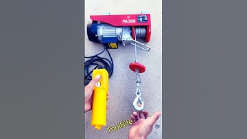 Electric Hoist Crane – Compact, Portable & Powerful Lifting Tool #shortsfeed