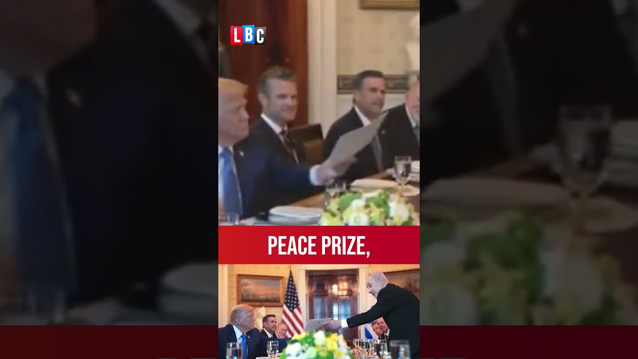 Netanyahu Nominates Trump For Nobel Peace Prize LBC