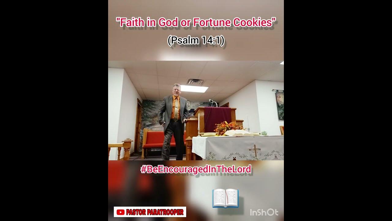 Faith In God Or Faith On God