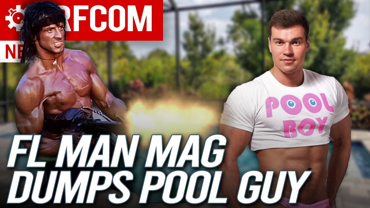 FULL SEND!!! FL Man Mag Dumps His Own Pool Guy!