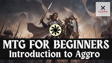 🥊 What is an Aggro Deck? | Magic: The Gathering for Beginners | MTG Deck Building How To Learn MTG