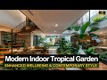 House of tranquility indoor tropical gardens for enhanced wellbeing  modern style