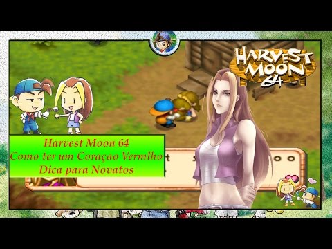 Harvest Moon 64 - Coração rosa com Karen em 1 Dia[Como ganhar]