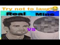 Real vs mine sketch  try not to laugh    animesh art and craft ideas 