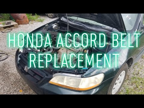 DIY Honda Accord Belt Replacement