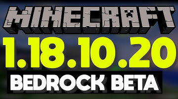 Minecraft Bedrock Beta 1.18.10.20 | LOT