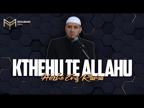 Kjo video mund ta ndryshoj jetën tuaj |  ''KTHEHU TE ALLAHU'' - Hoxhë Enis Rama |