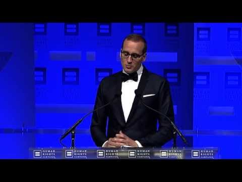 Chad Griffin at the 2013 HRC National Dinner - YouTube