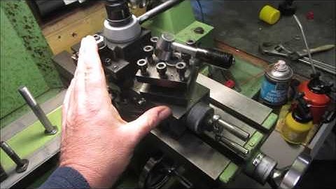 Clarke CL500M/430 Warco 300/2 Quick change tool post