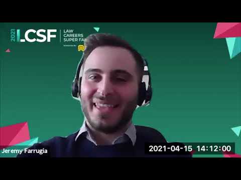 Law Careers Super Fair 2021 (LCSF) | Focus Session: Private Legal Practice