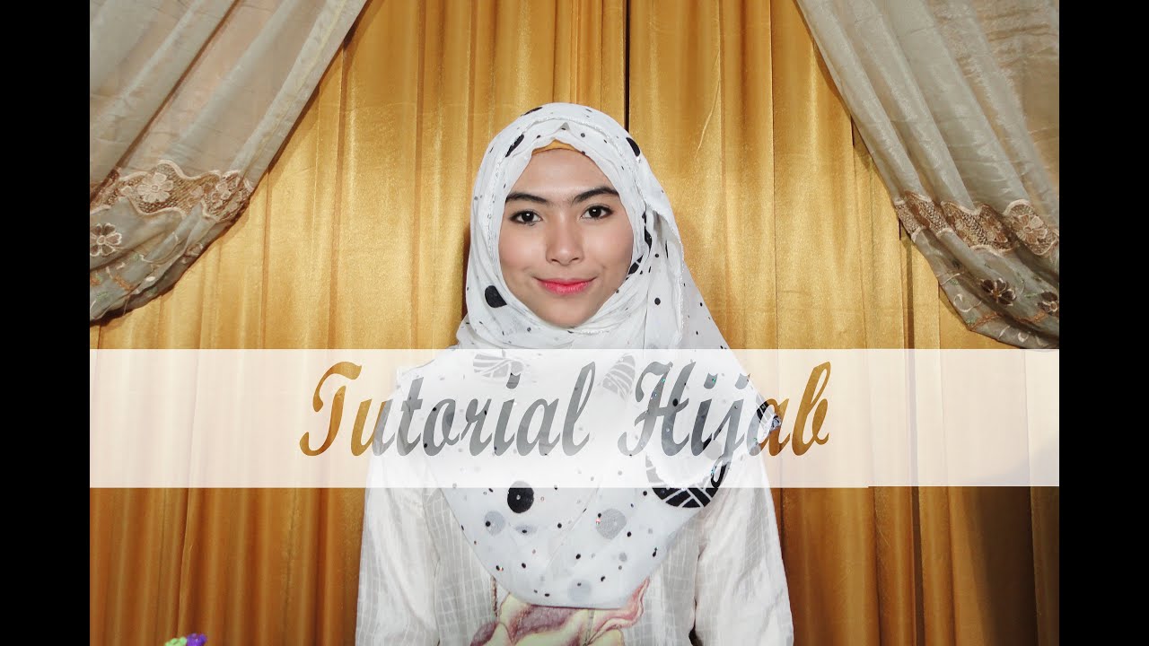 Tutorial Hijab Lebaran Idul Fitri ZahraStr YouTube