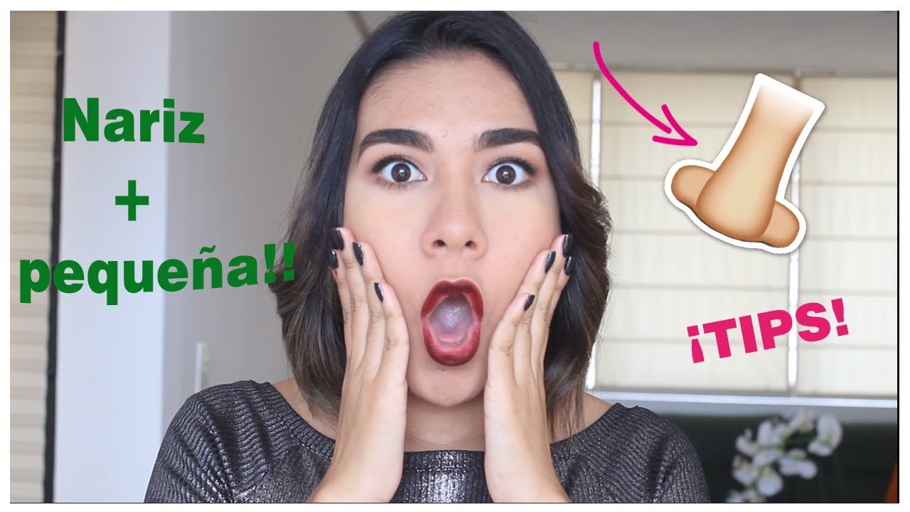 LOGRA UNA NARIZ MÁS PEQUEÑA CON ESTOS TRUCOS!/ON - YouTube