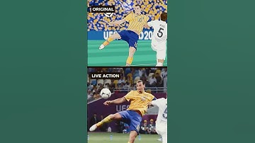 EURO 2024 Intro (Original vs Live Action) #viral #trending #nostalgia