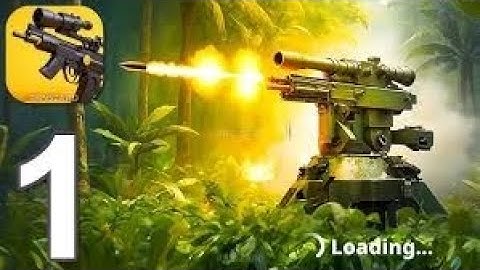 Command & Defend - Gameplay Walkthrough Part 1 Tutorial Mobile Army Tower Defense Base Game