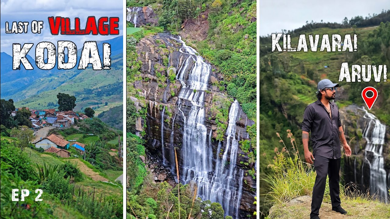 Last Village of Kodaikanal❤️️ | UnExplored Kilavarai Aruvi | TN GYPSY Motovlog