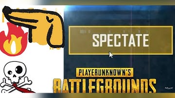 PUBG Mobile funny moments | custom rooms | spectator mode