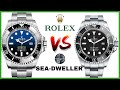 Rolex Sea-Dweller 4000 vs Deepsea