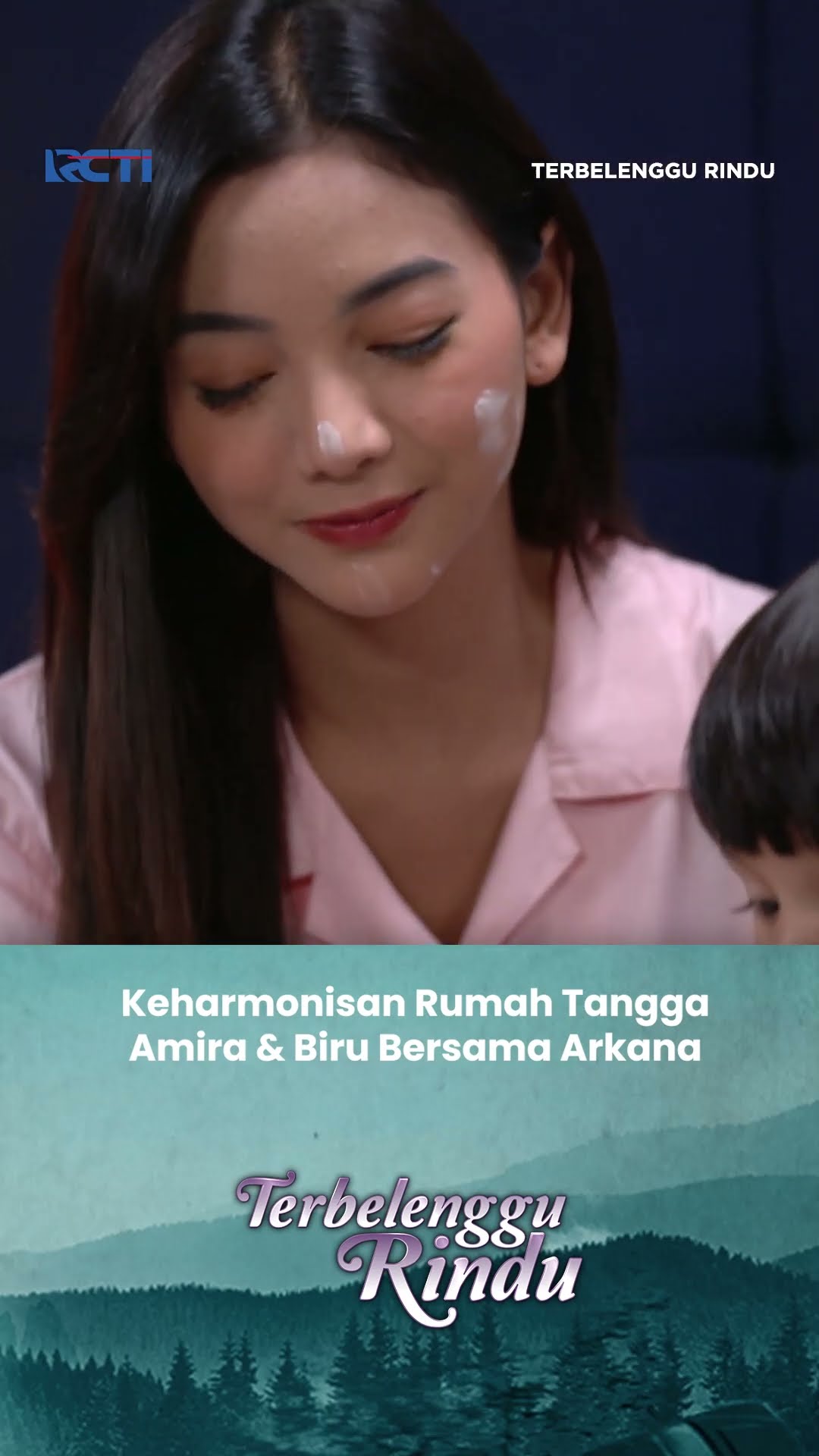 Keharmonisan Rumah Tangga Amira \u0026 Biru Bersama Arkana #Shorts #TerbelengguRindu #GlencaChysara