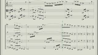 String Quartet---Benny&#39;s Ballad score playback   720WebShareName
