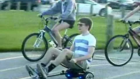 2018 Milford High School Senior Bike Ride (Sony Handycam footage)